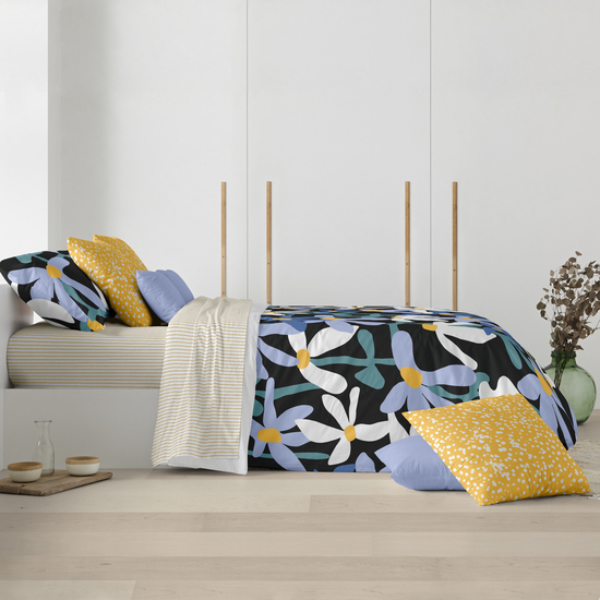 FUNDA NÓRDICA 100% ALGODÓN MODELO DHARAN PARA CAMA DE 105 (180X220 CM) image 1