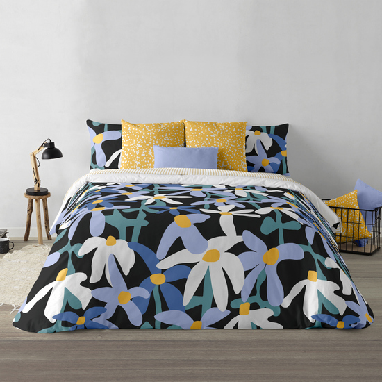 FUNDA NÓRDICA 100% ALGODÓN MODELO DHARAN PARA CAMA DE 105 (180X220 CM) image 3