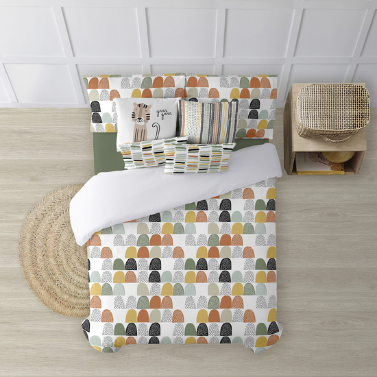 FUNDA NÓRDICA 100% ALGODÓN MODELO LAHTI PARA CAMA DE 180 (260X240 CM) image 2