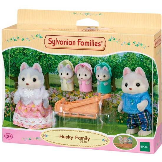 FAMILIA HUSKY SYLVANIAN FAMILIES image 0