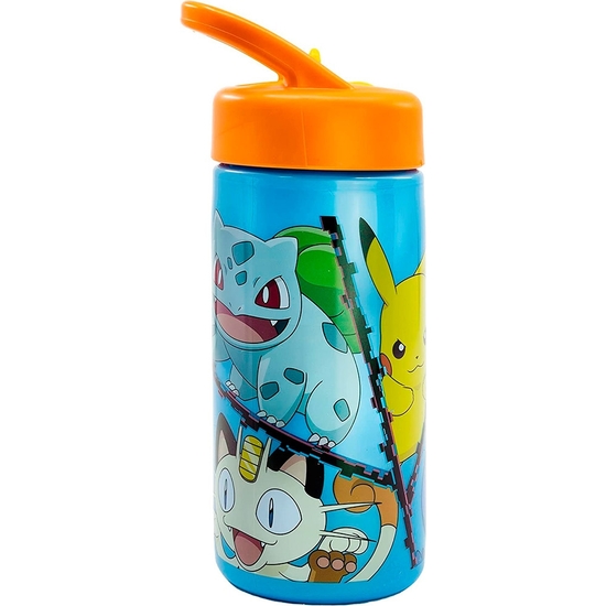 POKEMON BOTELLA CANTIMPLORA PAJITA 410 ML image 0
