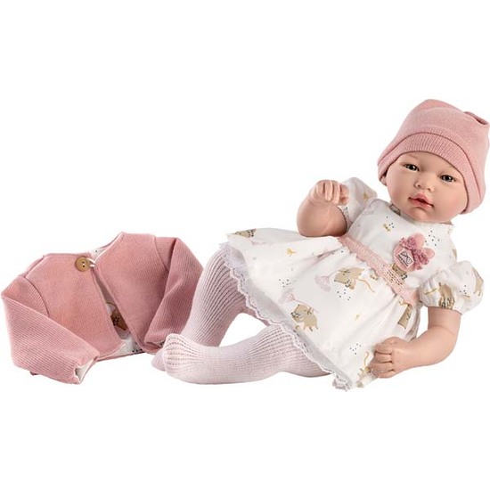 MUÑECA REBORN CELIA 46 CM. VESTIDO image 0