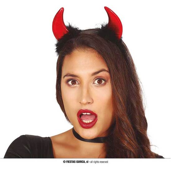 DIADEMA CUERNOS DEMONIO image 1