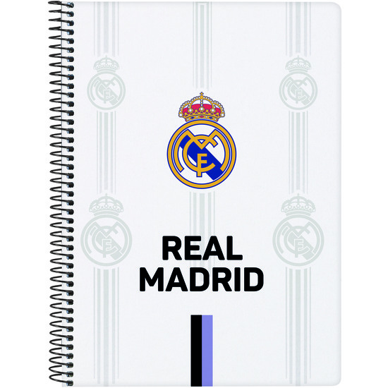 LIBRETA CUARTO 80 H. TAPAS DURAS 1DISEÑ REAL MADRID 1ª EQUIP. 22/23 image 0