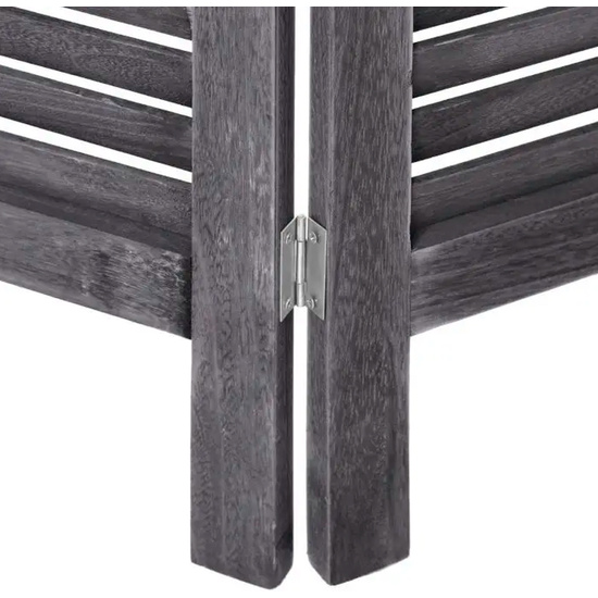 PANTALLA DE MADERA GRIS 170X40CM image 1