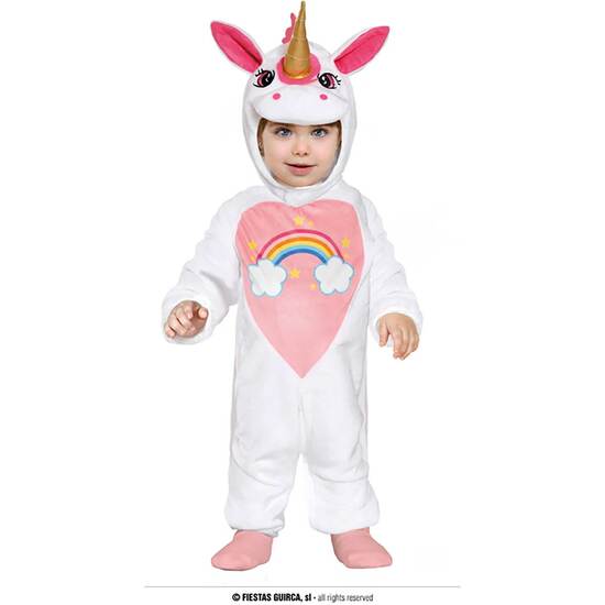 DISFRAZ BABY UNICORN 12-18 MESES image 0