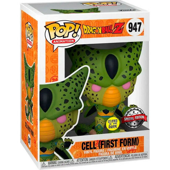 FIGURA POP DRAGON BALL Z CELL FIRST FORM EXCLUSIVE image 1
