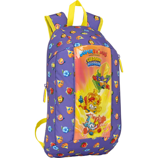 MINI MOCHILA CREMALLERA VERTICAL SUPERTHINGS GUARDIANS OF KAZOOM image 0