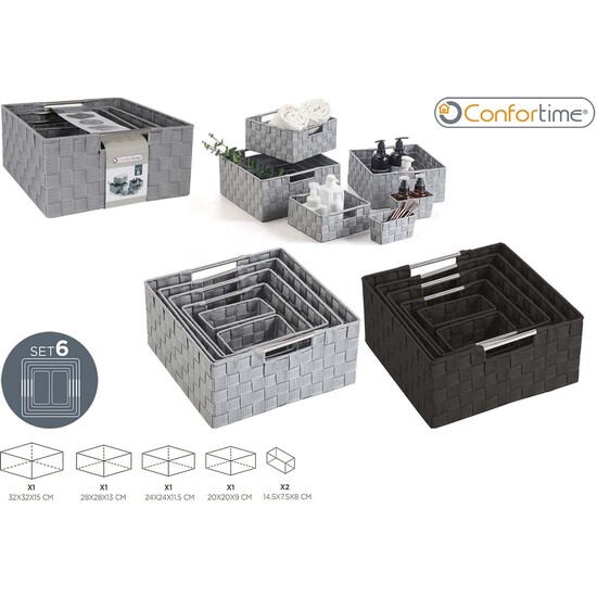 SET 6 ORGANIZADOR MULTI.PP ASAS MET CONFORTIME image 0