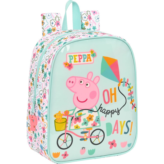 MOCHILA GUARDERIA ADAPT.CARRO PEPPA PIG "COSY CORNER" image 0