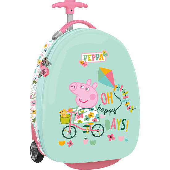 TROLLEY INFANTIL 16" PEPPA PIG "COSY CORNER" image 0