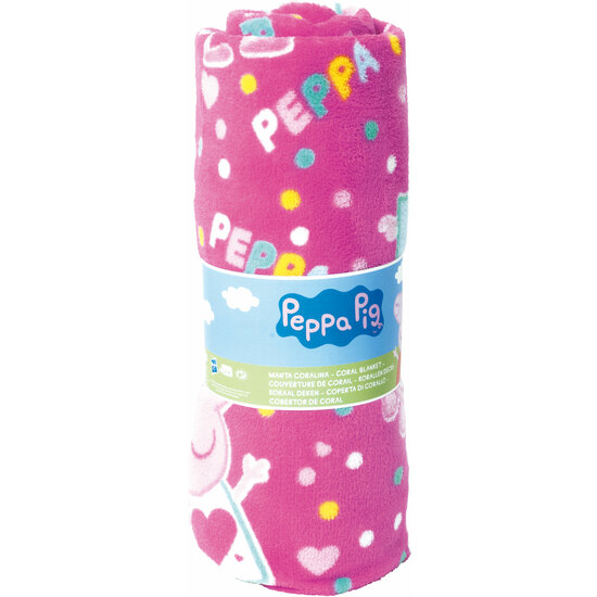 MANTA INFANTIL PEPPA PIG "COSY CORNER" image 1