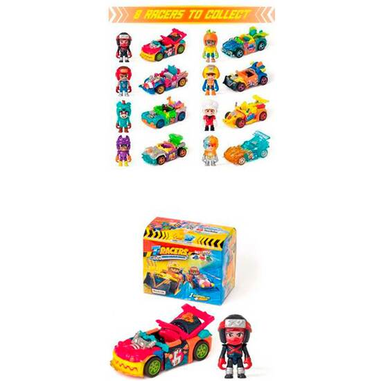 PACK T-RACERS SERIE FIRE & ICE image 0