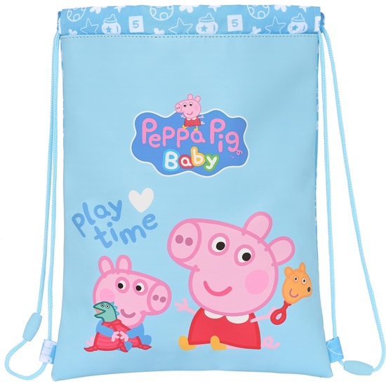 SACO PLANO JUNIOR PEPPA PIG "BABY" image 0