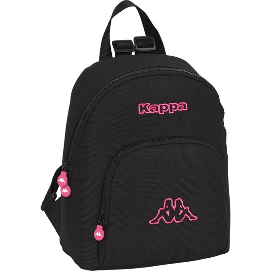 MINI MOCHILA KAPPA "BLACK AND PINK" image 0