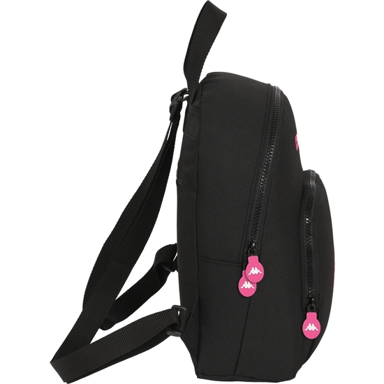 MINI MOCHILA KAPPA "BLACK AND PINK" image 2