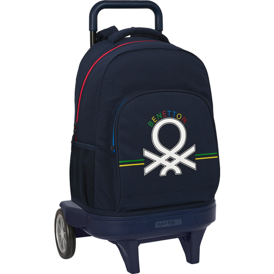 MOCHILA GDE. C/RUEDAS COMPACT EVOL. EXT. BENETTON "SIXTIES" image 0