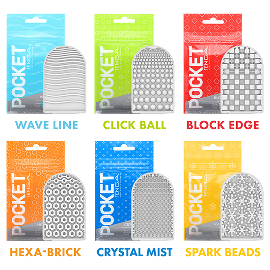 TENGA POCKET BLOCK EDGE image 4