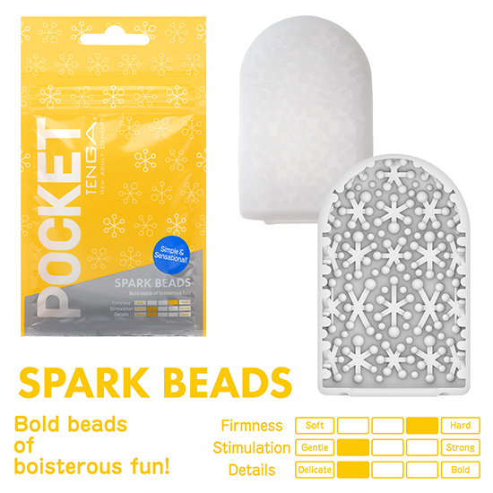 TENGA POCKET SPARK BEADS image 1