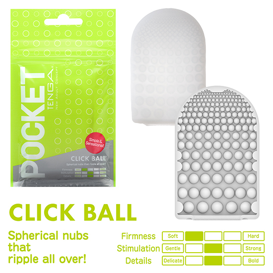 TENGA POCKET CLICK BALL image 1