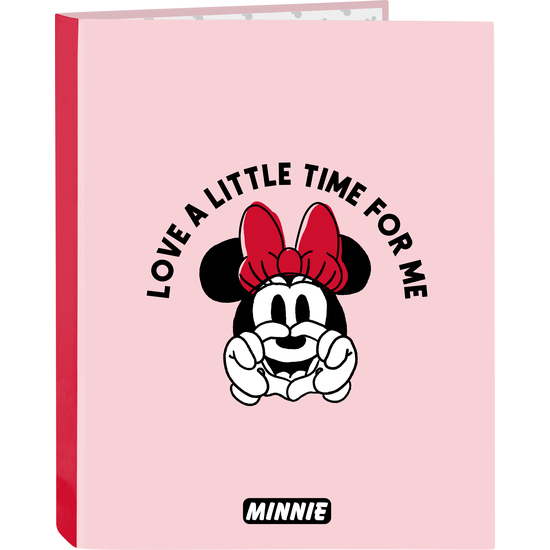 CARPETA FOLIO 4 ANI.MIXTAS MINNIE MOUSE "ME TIME" image 0