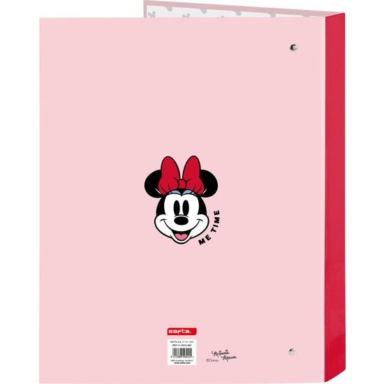 CARPETA FOLIO 4 ANI.MIXTAS MINNIE MOUSE "ME TIME" image 1