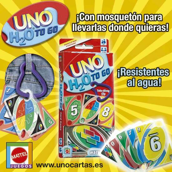 JUEGO UNO H2O TO GO SPORT image 1