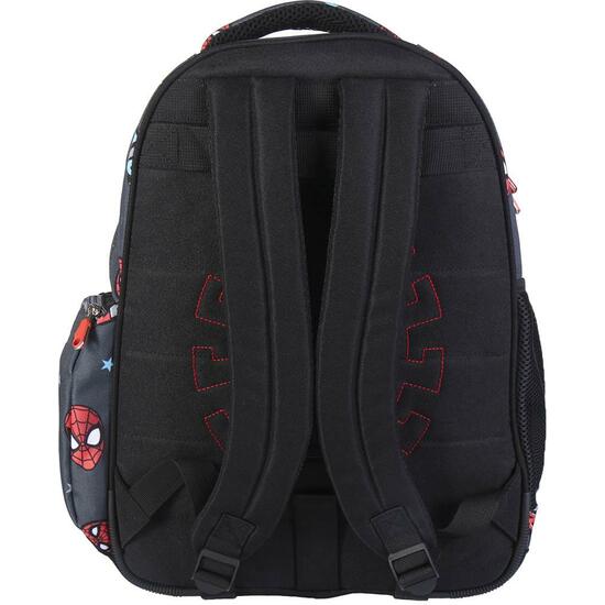 MOCHILA ESCOLAR MEDIANA 42 CM SPIDERMAN BLACK image 1