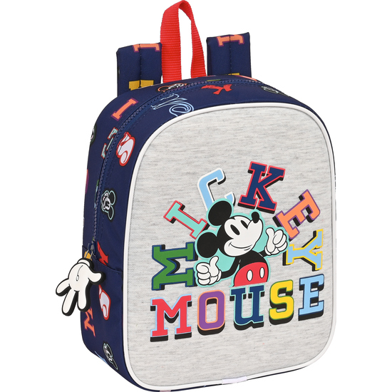 MOCHILA GUARDERIA ADAPT.CARRO MICKEY MOUSE "ONLY ONE" image 0