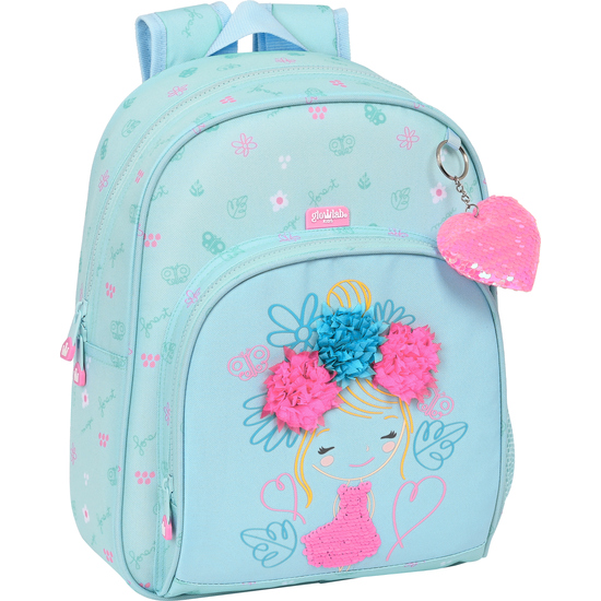 MOCHILA INFANTIL ADAPT.CARRO RECICLADO GLOWLAB KIDS "CUTE DOLL" image 0