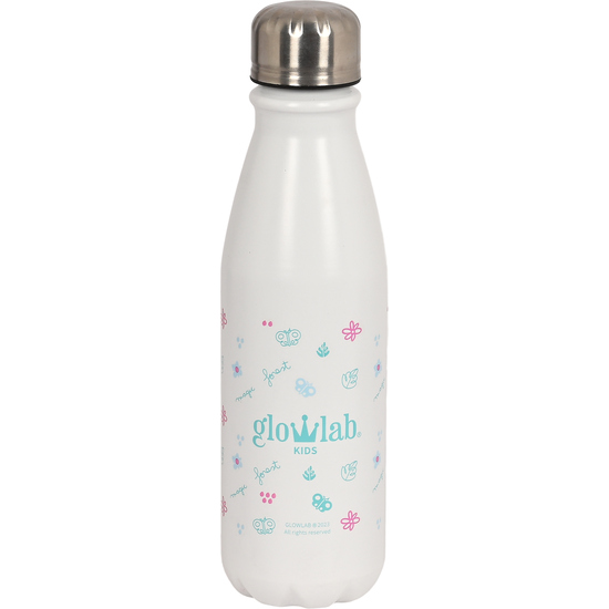 BOTELLA METALICA 500ML GLOWLAB KIDS "CUTE DOLL" image 1