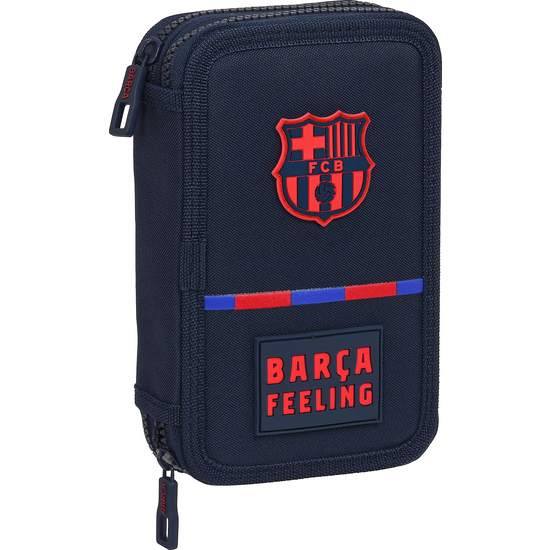 PLUMIER DOBLE PQÑO 28 PCS F.C.BARCELONA CORPORATIVA image 0