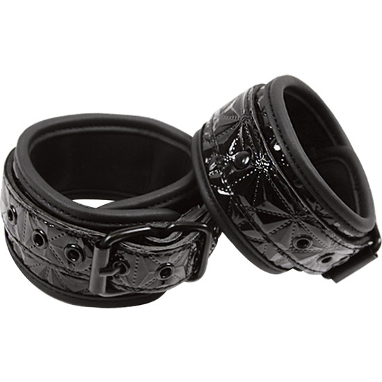 SINFUL ANKLE CUFFS BLACK image 0