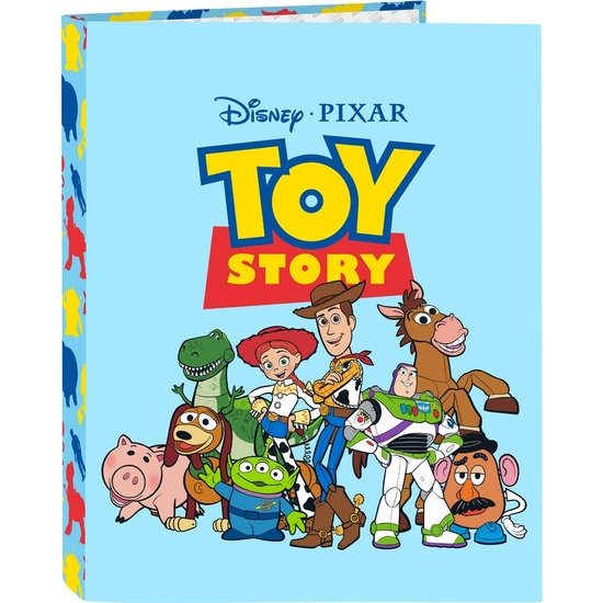 CARPETA FOLIO 4 ANI.MIXTAS TOY STORY "READY TO PLAY" image 0