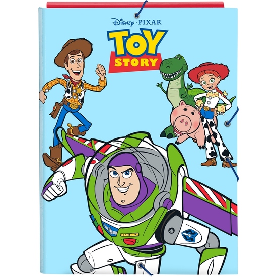 CARPETA FOLIO 3 SOLAPAS TOY STORY "READY TO PLAY" image 0