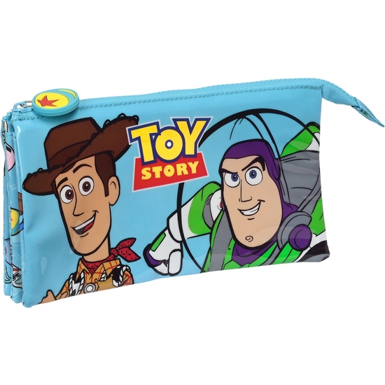 PORTATODO TRIPLE TOY STORY "READY TO PLAY" image 0