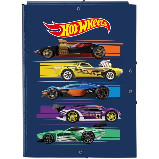 CARPETA FOLIO 3 SOLAPAS HOT WHEELS "SPEED CLUB" image 0