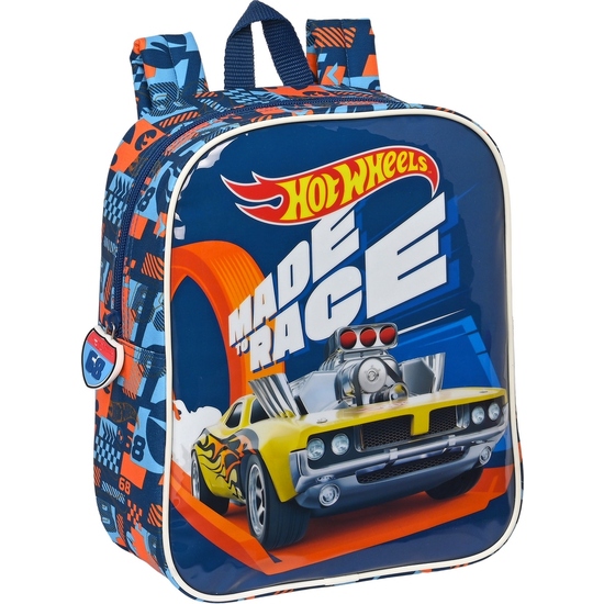 MOCHILA GUARDERIA ADAPT.CARRO HOT WHEELS "SPEED CLUB" image 0