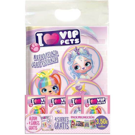 STARTER PACK VIP PETS(ALBUM+4SOBRE) image 0