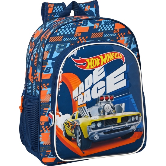 MOCHILA JUNIOR ADAPT.CARRO HOT WHEELS "SPEED CLUB" image 0