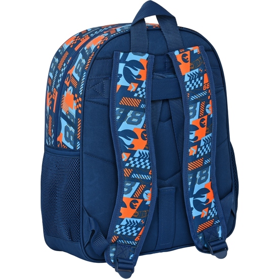 MOCHILA JUNIOR ADAPT.CARRO HOT WHEELS "SPEED CLUB" image 1