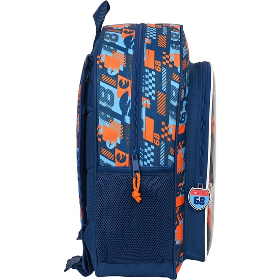 MOCHILA JUNIOR ADAPT.CARRO HOT WHEELS "SPEED CLUB" image 2