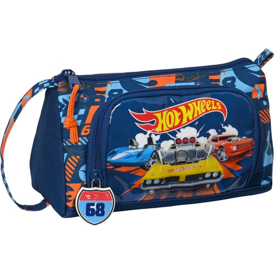 PORTATODO CON BOLSILLO DESPLEGABLE LLENO HOT WHEELS "SPEED CLUB" image 0