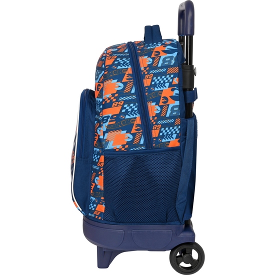 MOCHILA GDE. C/RUEDAS COMPACT EXTRAIBLE HOT WHEELS "SPEED CLUB" image 2