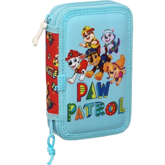 PLUMIER DOBLE PQÑO 28 PCS PAW PATROL "FUNDAY" image 0