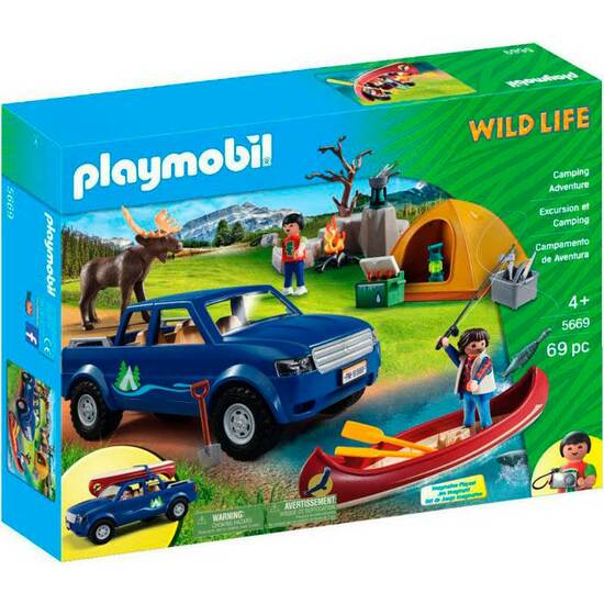 CAMPAMENTO DE AVENTURA PLAYMOBIL image 0