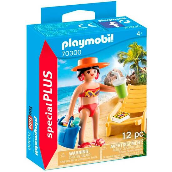 TURISTA CON HAMACA PLAYMOBIL image 0