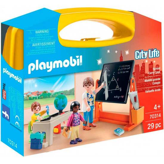 MALETIN GRANDE COLEGIO PLAYMOBIL image 0