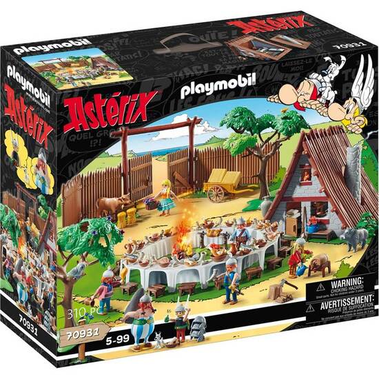 BANQUETE EN ALDEA PLAYMOBIL ASTERIX image 0