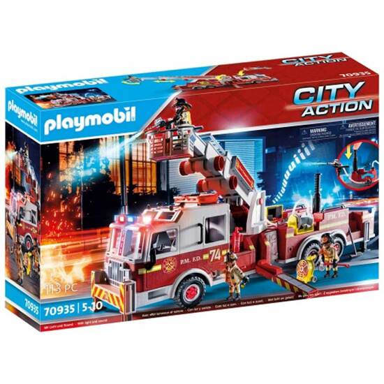 VEHICULO DE BOMBEROS PLAYMOBIL image 0